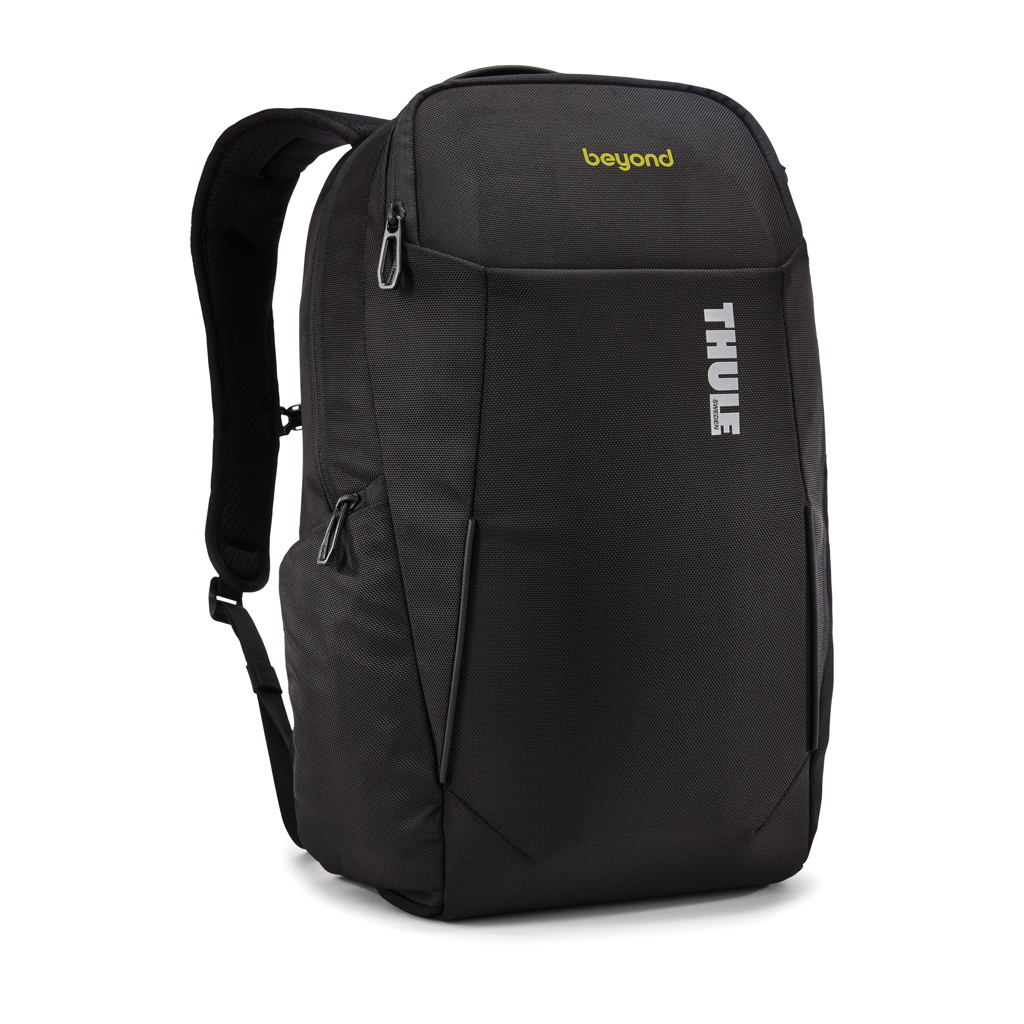 Thule Accent Laptop-Rucksack 23 L aus recyceltem PET mit Logo