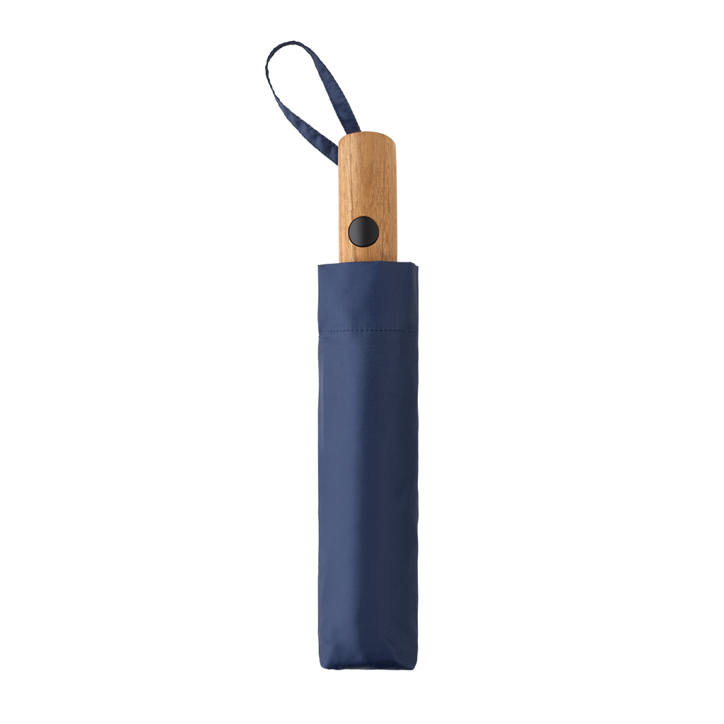 Kaycey 21" Auto-Open Mini-Regenschirm aus AWARE™ rPET — bedruckbar