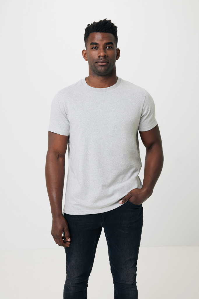 IQONIQ Manuel Unisex-T-Shirt aus 50% recycelter Baumwolle, ungefärbt