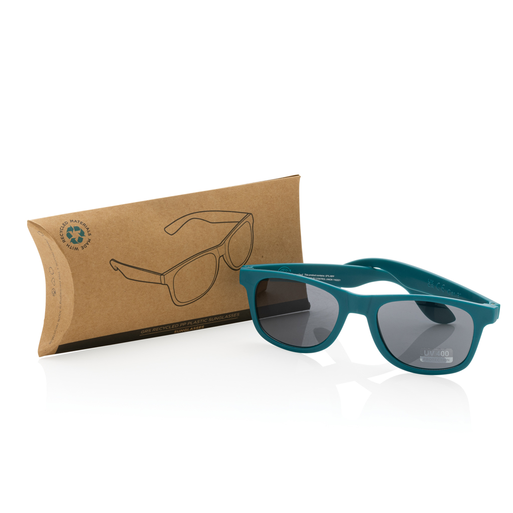 XD Collection Sonnenbrille aus 100 % recyceltem PP, RCS-zertifiziert, UV 400