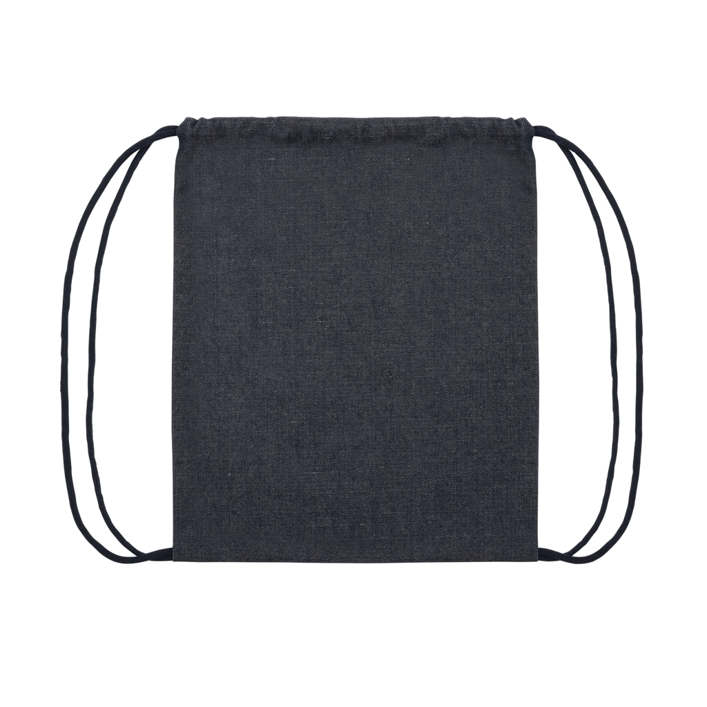 Impact AWARE Denim Rucksack mit Kordelzug Perfektes Event-Geschenk mit Logo Impact AWARE Denim Rucksack mit Kordelzug Perfektes Event-Geschenk mit Logo