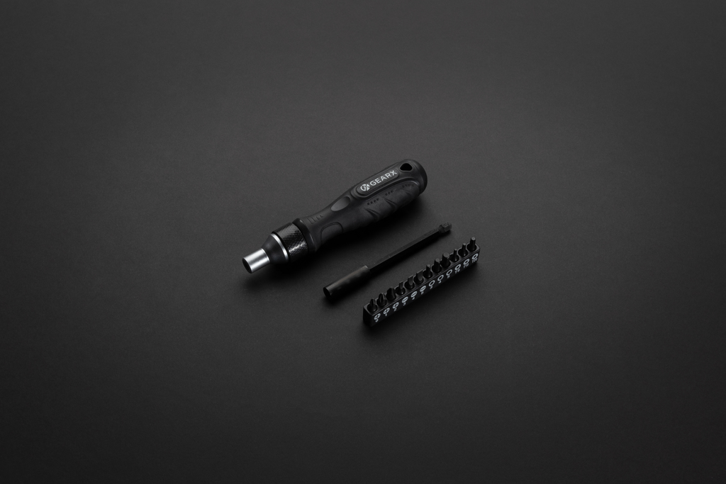 Gear X Ratschen-Schraubendreher P221.50 mit Doming-Logo