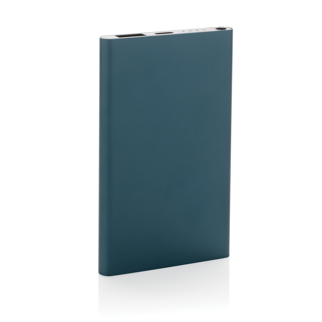 XD Collection 4.000 mAh Powerbank P322.42 aus RCS-recyceltem Aluminium und ABS, USB-C