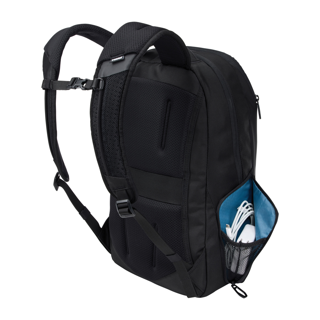 Thule Accent Laptop-Rucksack 23 L aus recyceltem PET mit Logo