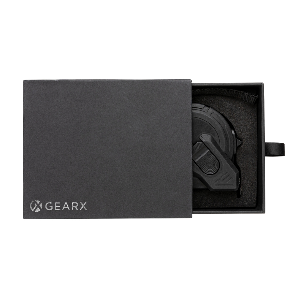 Gear X 5m Maßband mit Doppelrückzug, Magnetband und Geschenkbox Gear X 5m Maßband mit Doppelrückzug, Magnetband und Geschenkbox