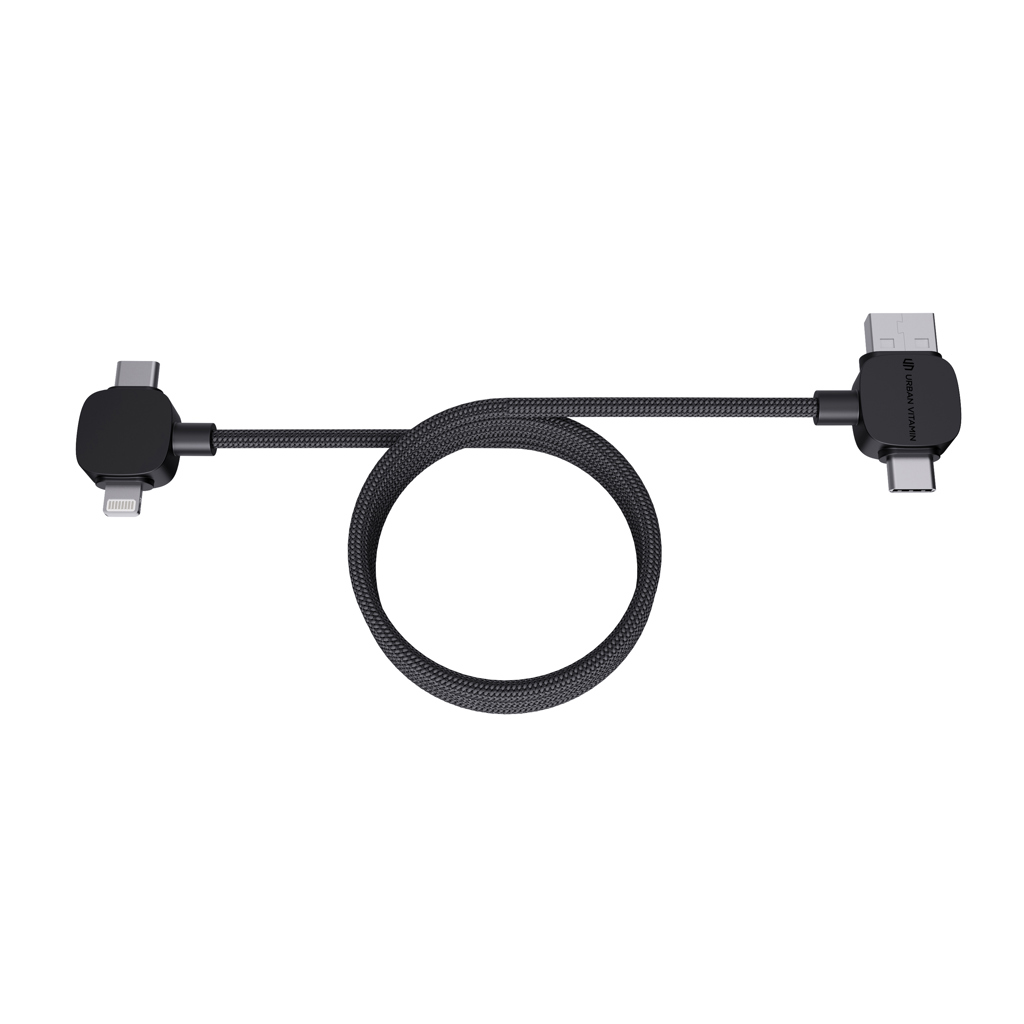 Stockton Magnetkabel 65W RCS ABS - Praktisches Werbegeschenk für Events