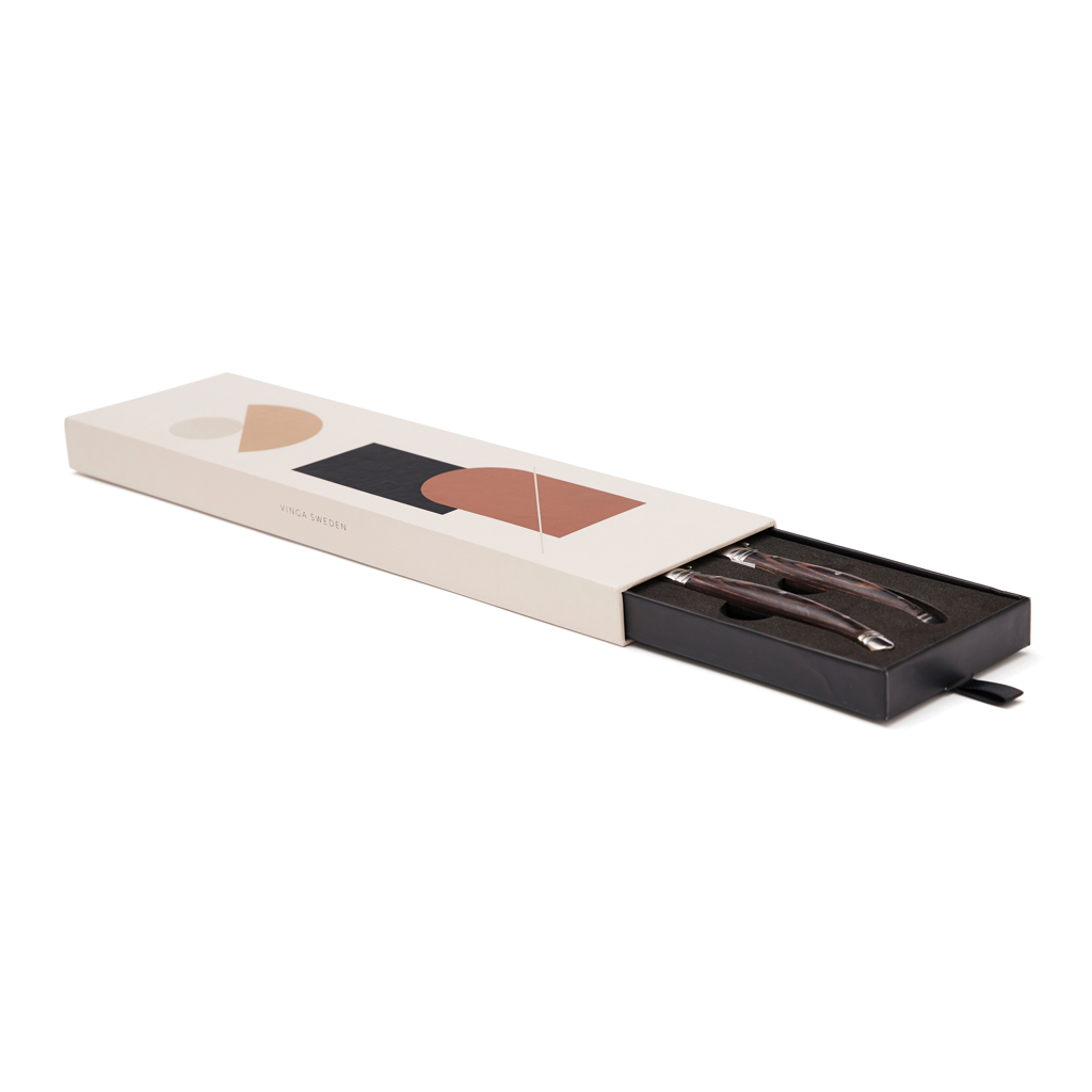VINGA Gigaro Tranchier-Set Edelstahl/Holz, 30,5 cm – mit Lasergravur veredelbar VINGA Gigaro Tranchier-Set Edelstahl/Holz, 30,5 cm – mit Lasergravur veredelbar