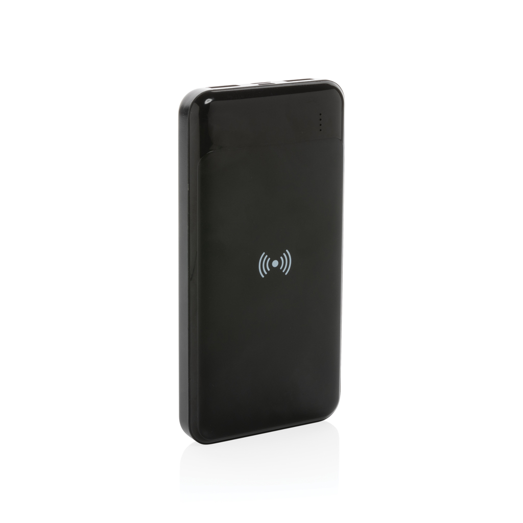 XD Collection Wireless Powerbank 8.000 mAh aus RCS-recyceltem ABS – bedruckbar XD Collection Wireless Powerbank 8.000 mAh aus RCS-recyceltem ABS – bedruckbar