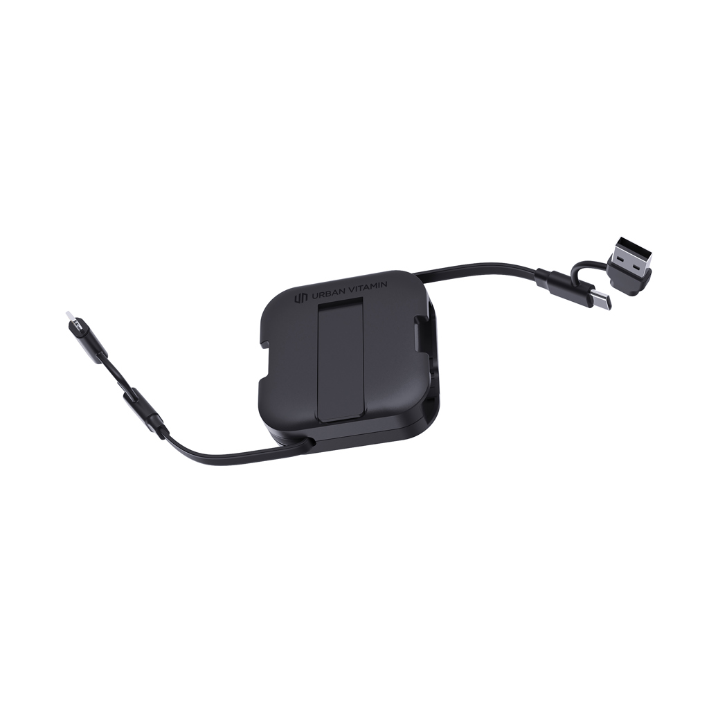 RCS-zertifizierter 100W USB-C Ladehalter, recycelt schwarz