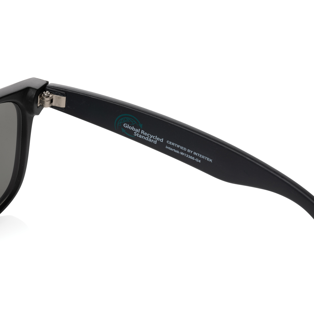 XD Collection Sonnenbrille aus 65 % recyceltem PC (GRS) – mit Tampondruck veredelbar