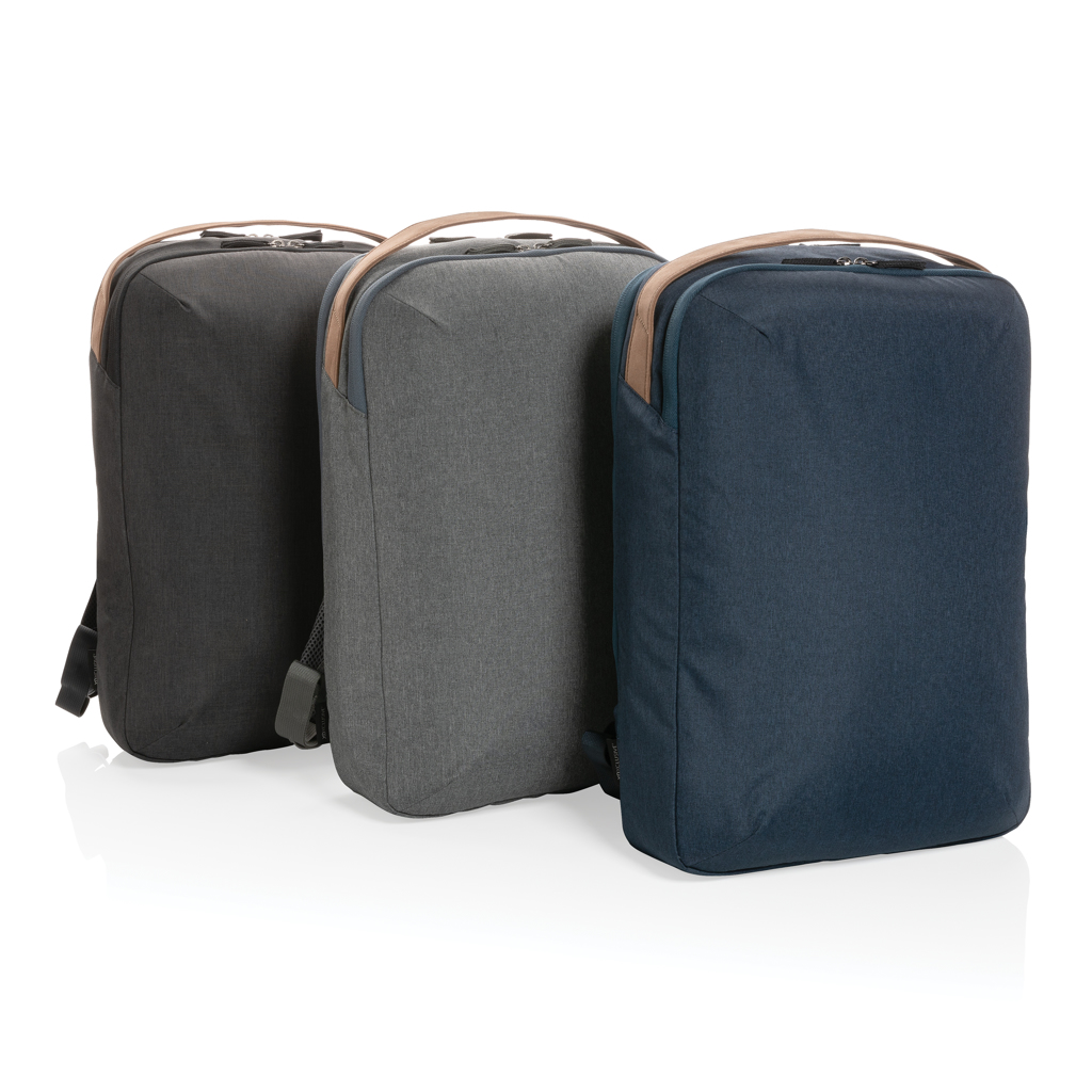 XD Xclusive Impact AWARE 15,6'' Laptop-Rucksack aus recyceltem PET, bedruckbar