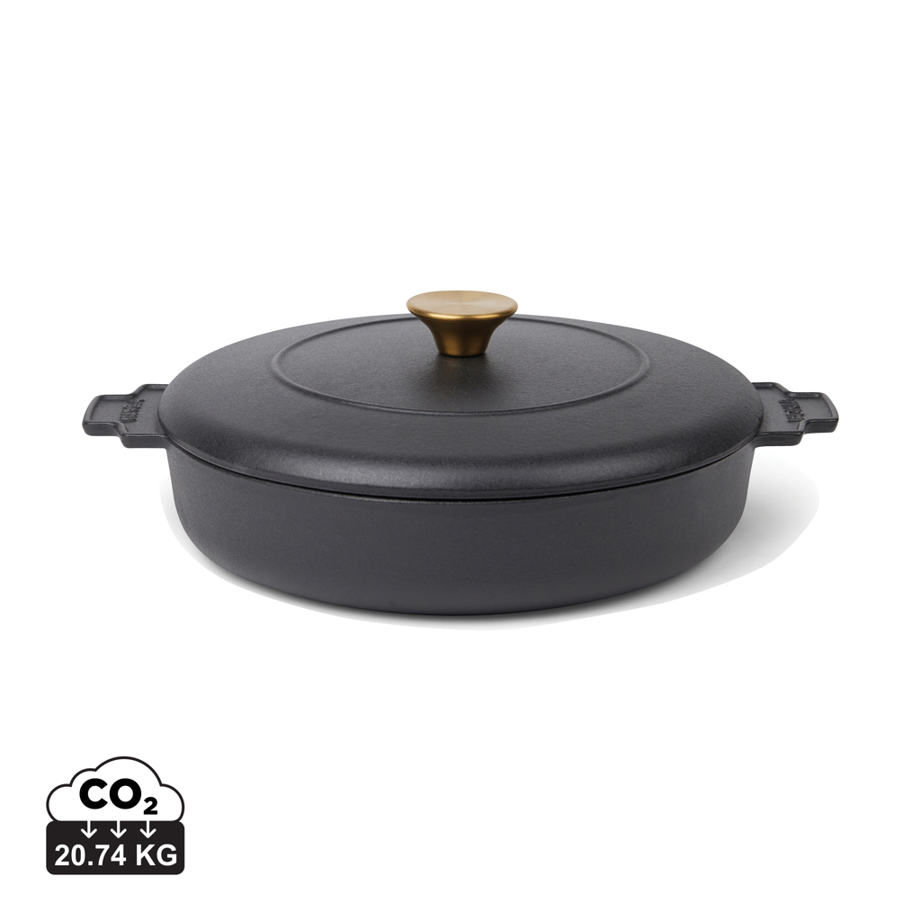 VINGA Monte Heritage Schmortopf 2,5 L Gusseisen mit Emaille — lasergravurfähig VINGA Monte Heritage Schmortopf 2,5 L Gusseisen mit Emaille — lasergravurfähig