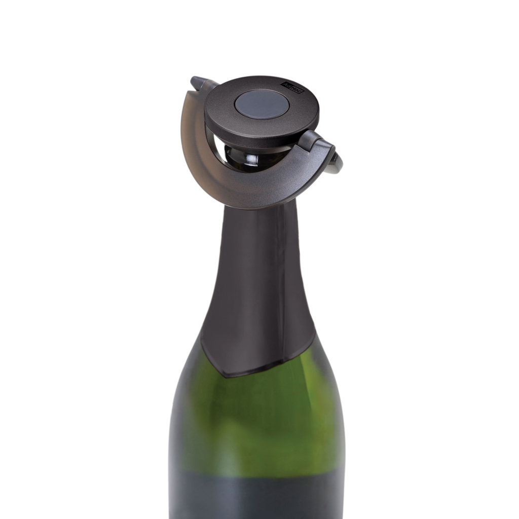 AdHoc Gusto Champagner-Verschluss – flacher Sektflaschenverschluss mit Logo AdHoc Gusto Champagner-Verschluss – flacher Sektflaschenverschluss mit Logo