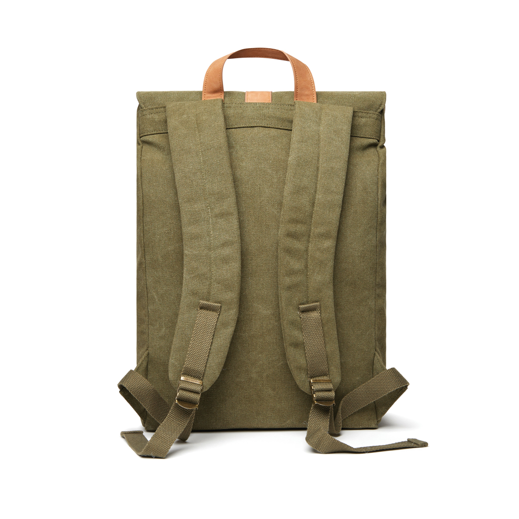 VINGA Bosler Laptop-Rucksack 17 Zoll aus GRS-recyceltem Canvas