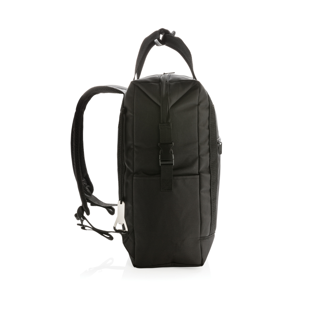 Swiss Peak XXL Kühltasche schwarz, PVC-frei, mit Logo bedruckbar Swiss Peak XXL Kühltasche schwarz, PVC-frei, mit Logo bedruckbar