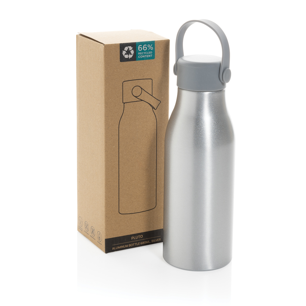 Pluto AluFlasche 680ml matt – Strahlendes Werbegeschenk für Events