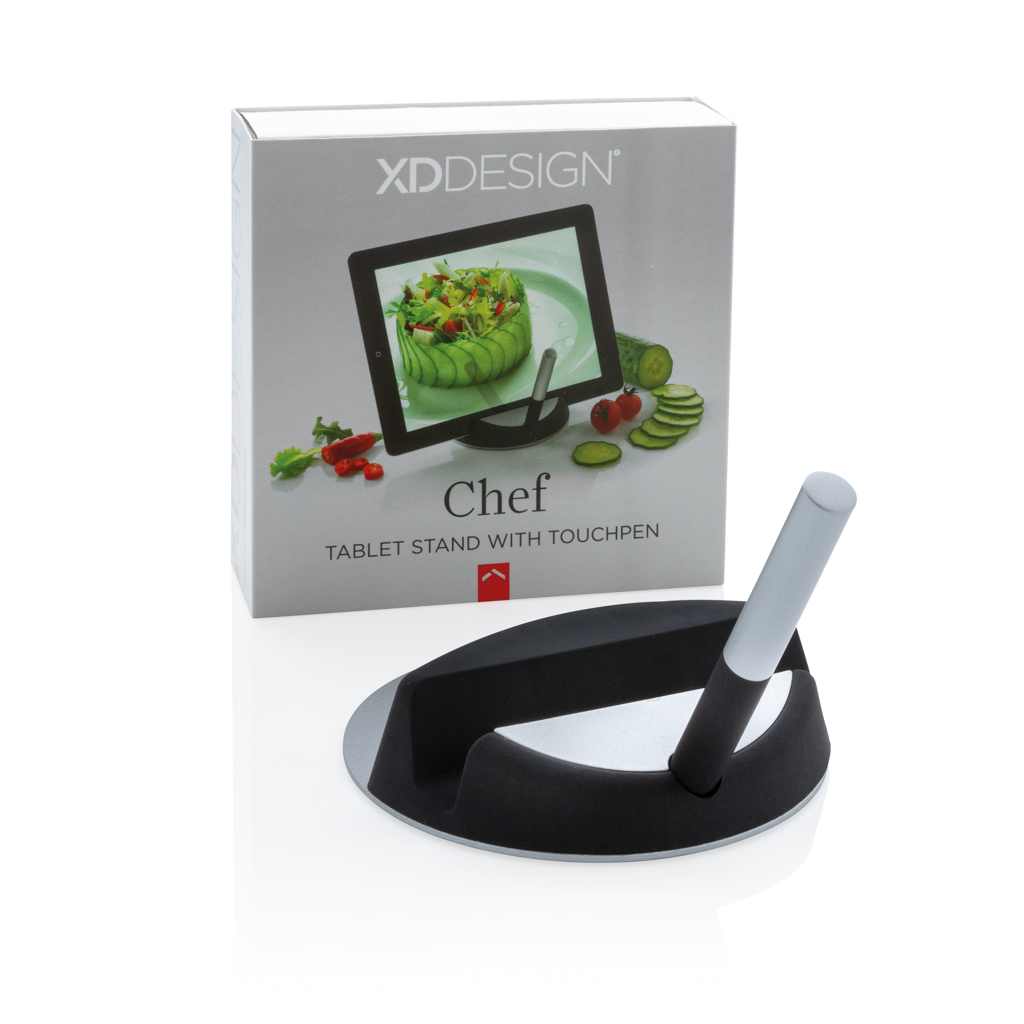 XD Design Chef Tabletständer mit integriertem Touchpen für die Küche XD Design Chef Tabletständer mit integriertem Touchpen für die Küche