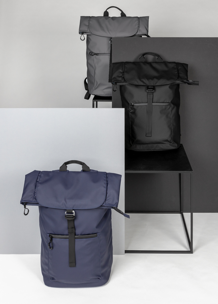 XD Collection Impact AWARE RPET Laptop-Rucksack 15,6 Zoll – wasserabweisend, mit Logo veredelbar