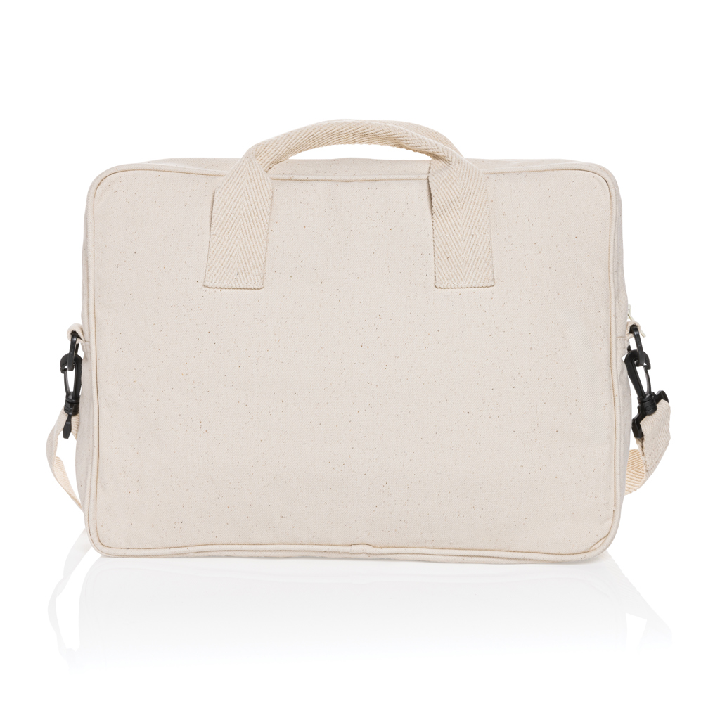 Laluka AWARE Laptop-Tasche 15,4 Zoll aus recycelter Baumwolle (XD Collection) – bedruckbar oder bestickbar