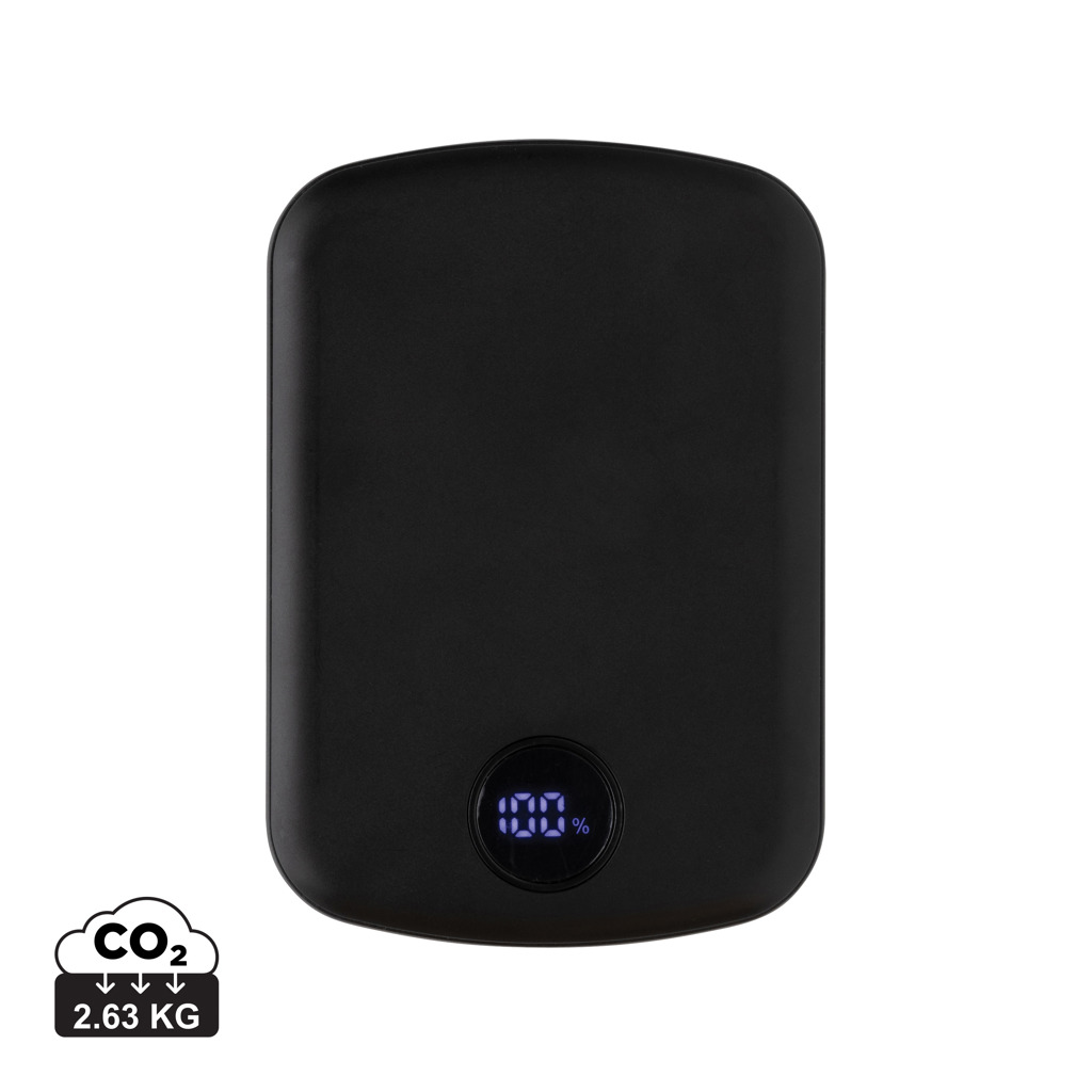 XD Collection MagBoost 5.000 mAh Magnet-Powerbank mit 15 W Wireless Charging, RCS-recyceltes ABS, bedruckbar