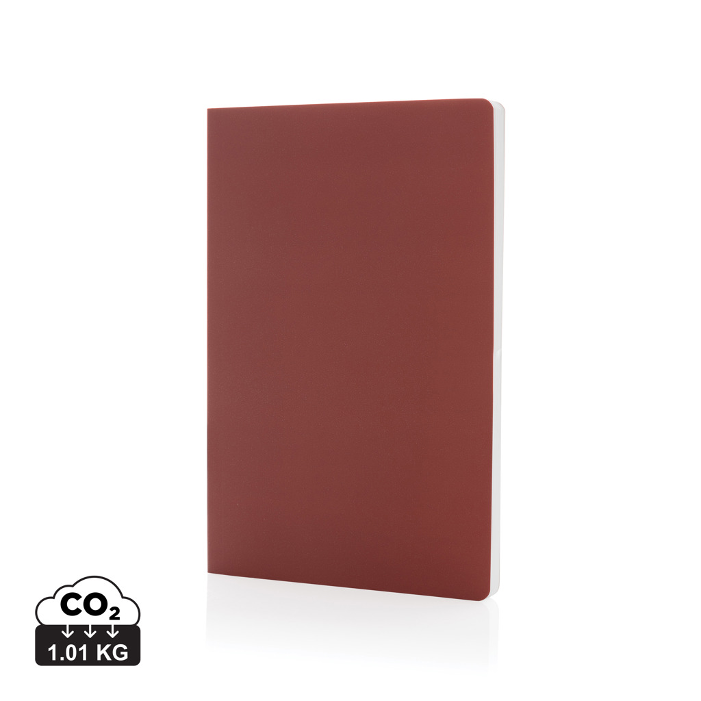 Impact A5 Notizbuch aus Steinpapier mit Logo bedrucken