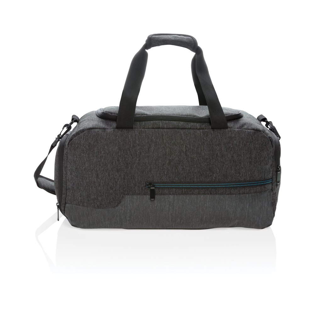 PVC-frei 900D Weekender-Tasche wasserabweisend schwarz PVC-frei 900D Weekender-Tasche wasserabweisend schwarz