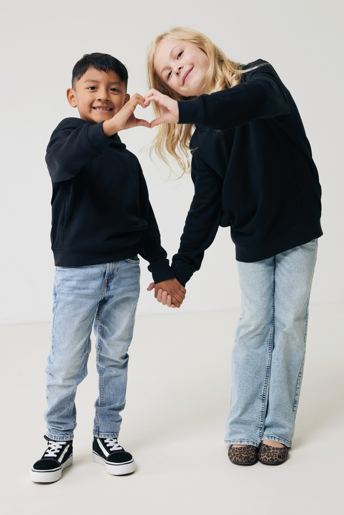 IQONIQ Yengo Kids Hoodie aus Bio- und recycelter Baumwolle, bedruckbar IQONIQ Yengo Kids Hoodie aus Bio- und recycelter Baumwolle, bedruckbar