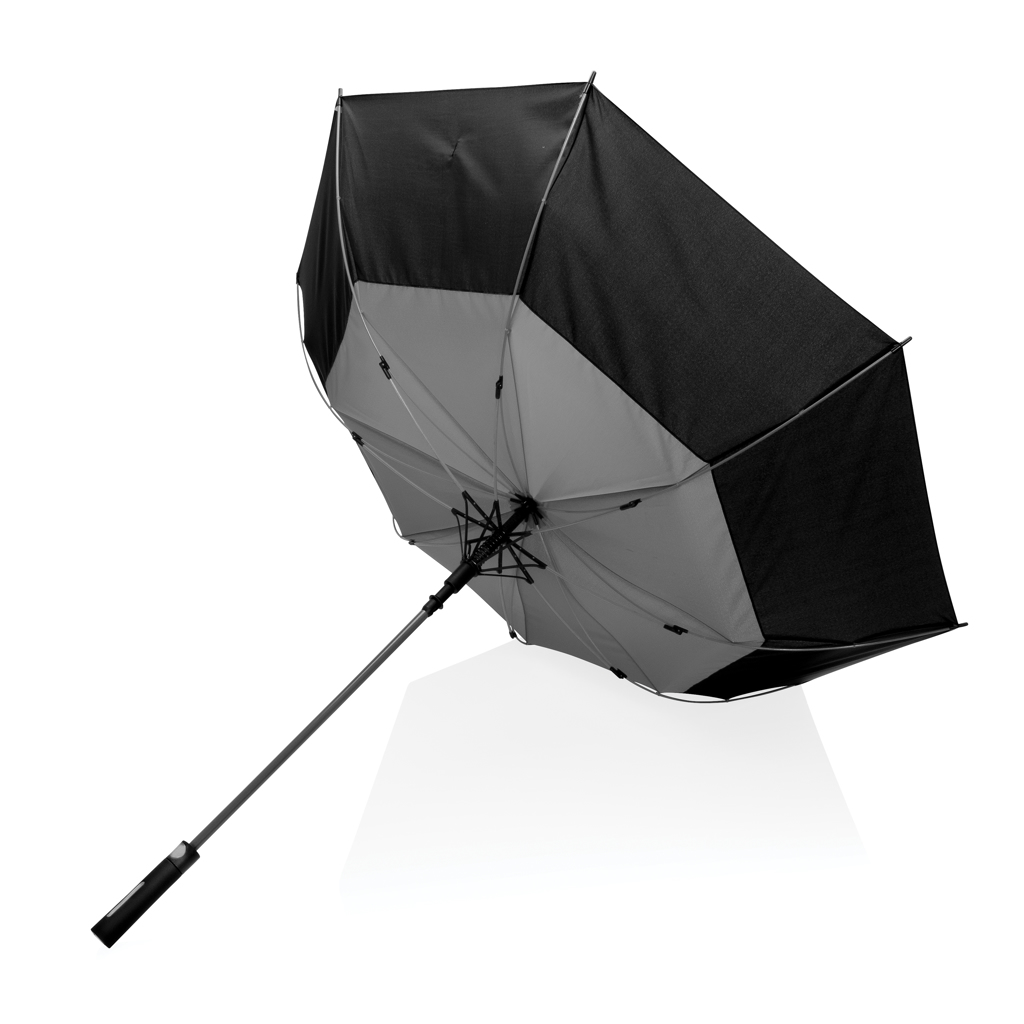 XD Collection 27'' Stormproof-Schirm aus RPET, Auto-Open, mit Logodruck veredelbar XD Collection 27'' Stormproof-Schirm aus RPET, Auto-Open, mit Logodruck veredelbar