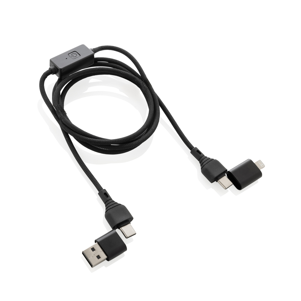 Datalock RCS 60W Hacking-Schutzkabel aus recyceltem Material – Innovatives Werbegeschenk für Events