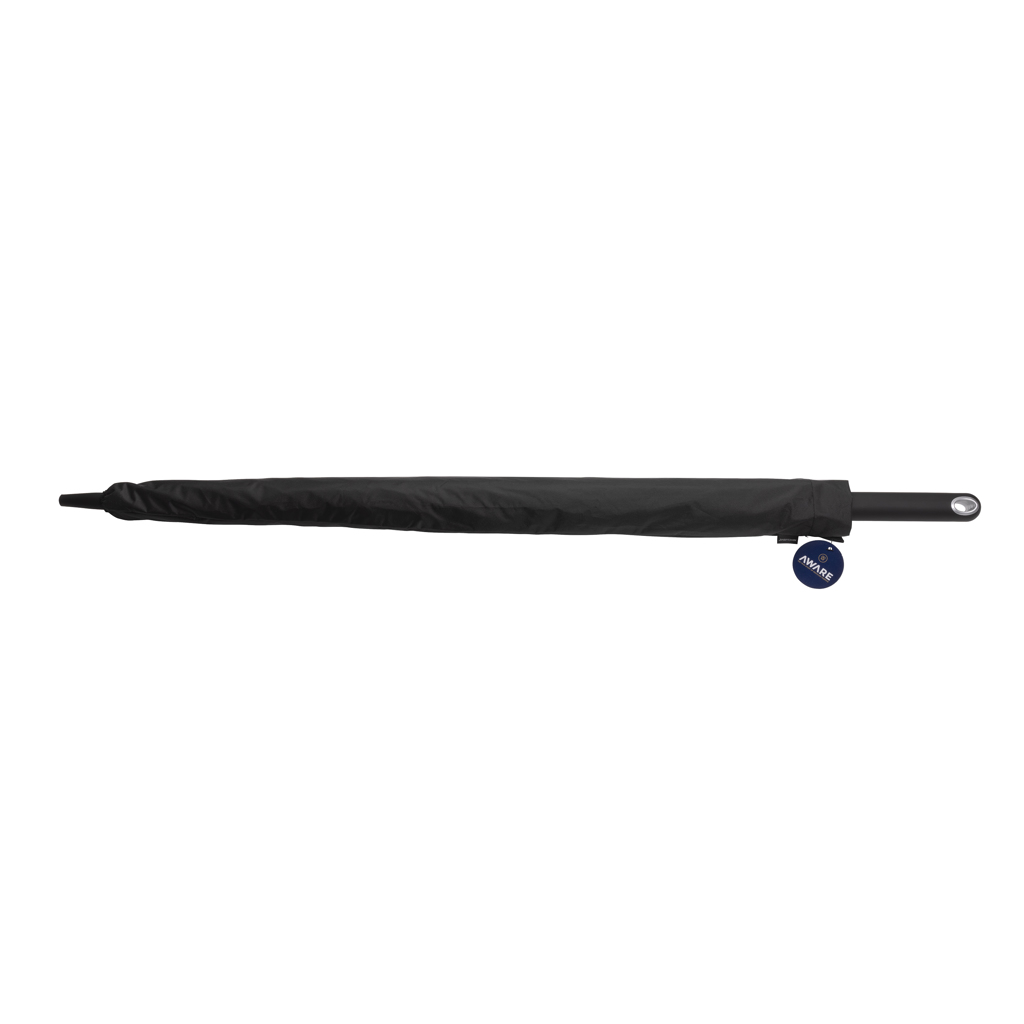 AWARE 27 Zoll Hurricane Sturmschirm aus recyceltem PET, bedruckbar