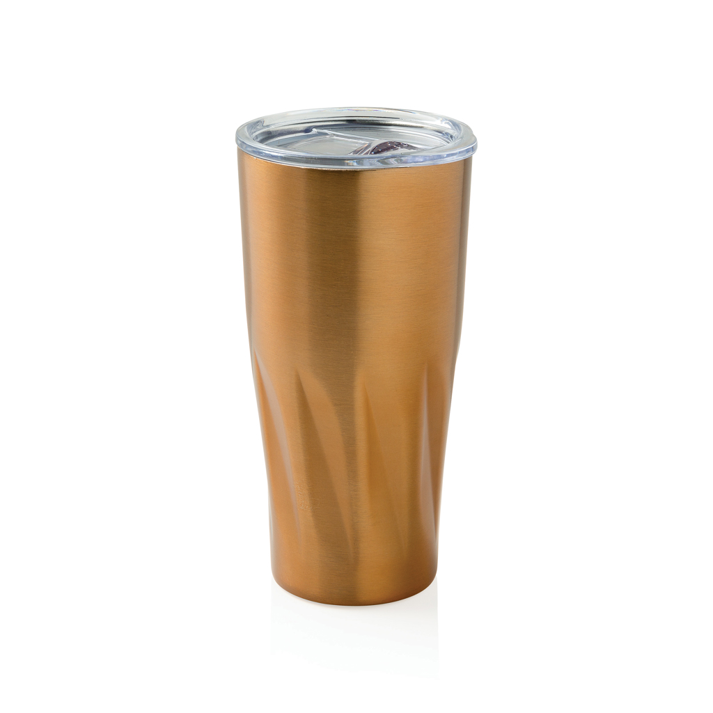 Kupfer-Vakuum Thermobecher 500 ml 8h/24h – gold