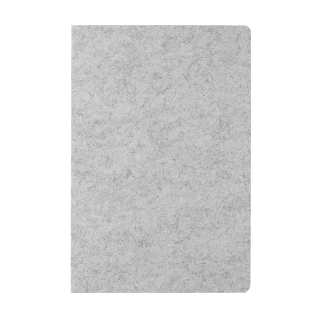 XD Collection Phrase A5-Notizbuch aus recyceltem Filz, GRS-zertifiziert XD Collection Phrase A5-Notizbuch aus recyceltem Filz, GRS-zertifiziert