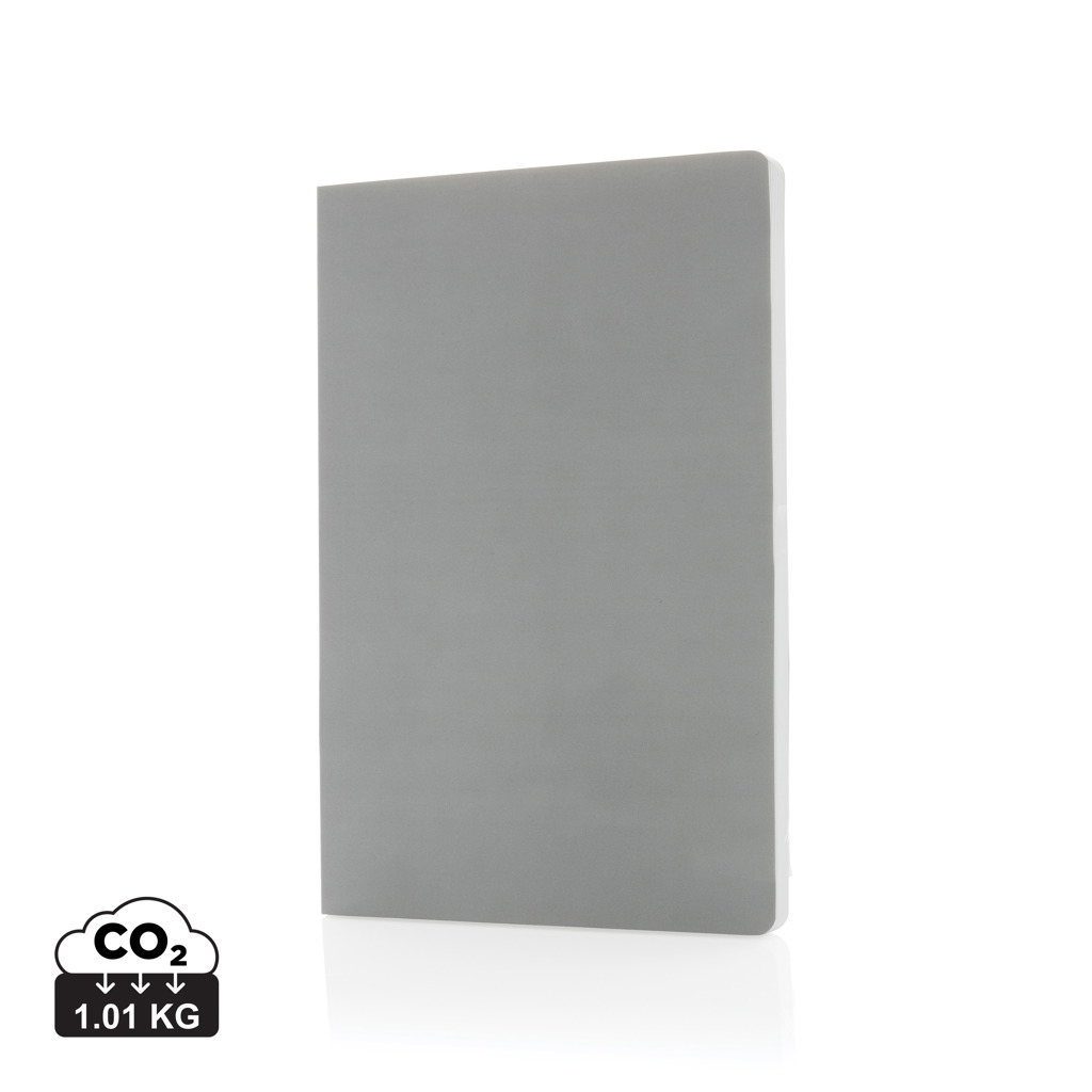 Impact A5 Notizbuch aus Steinpapier mit Logo bedrucken