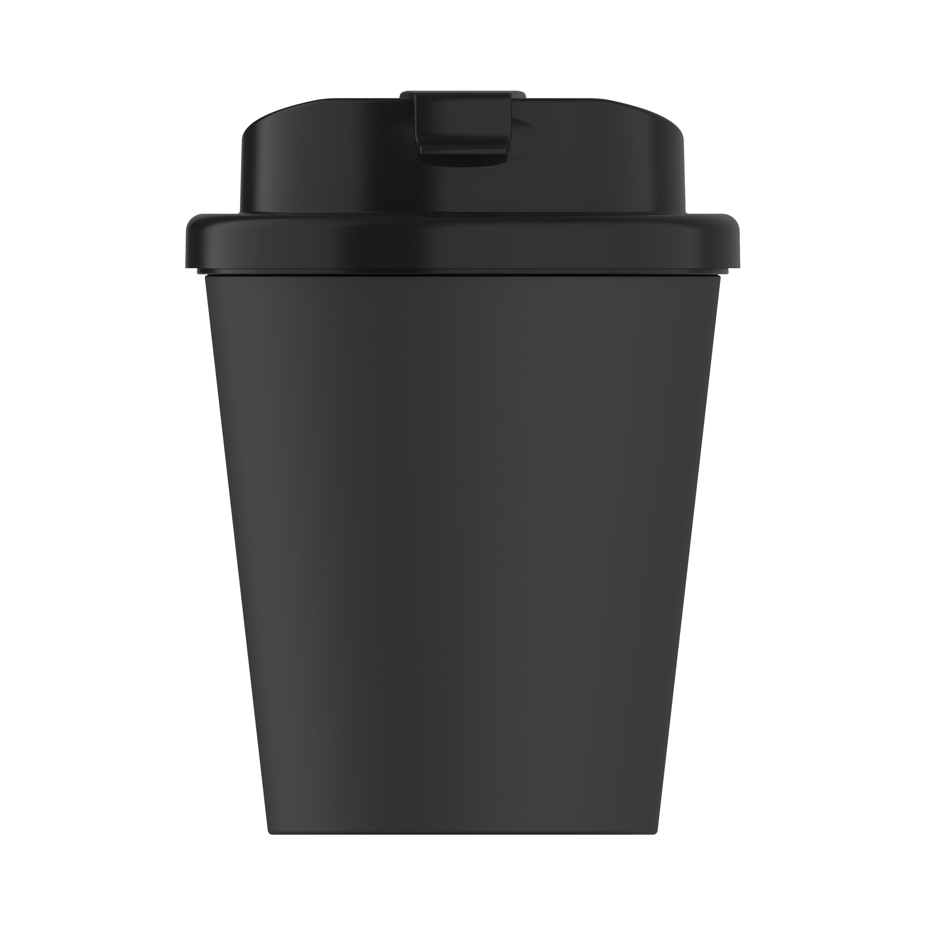 Bio-Kaffeebecher "Premium Deluxe" small – TopView_Schiefer_1 Bio-Kaffeebecher "Premium Deluxe" small