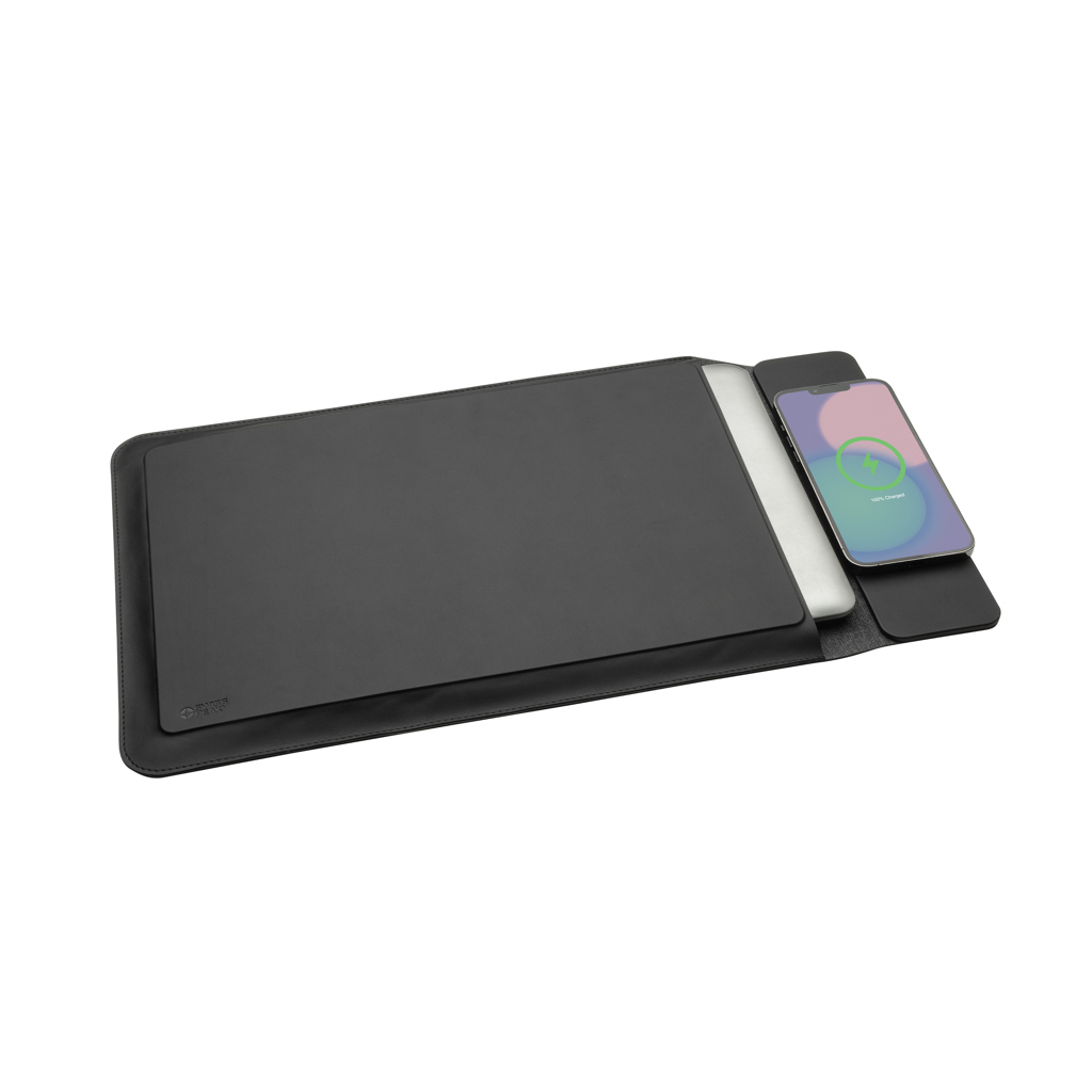 RCS-zertifiziertes 15,6'' Laptopsleeve 15W magnetisch schwarz RCS-zertifiziertes 15,6'' Laptopsleeve 15W magnetisch schwarz