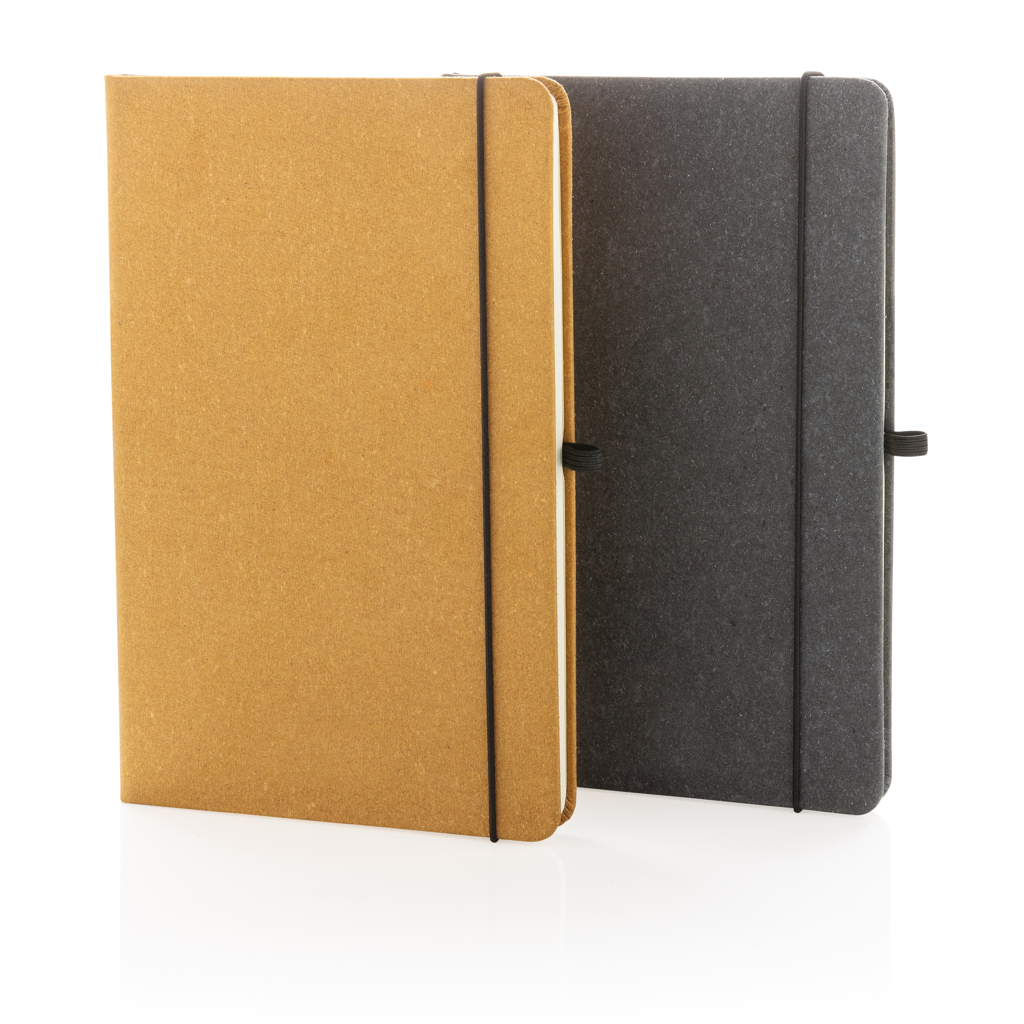XD Collection A5 Notizbuch aus GRS recyceltem PU, Hardcover, bedruckbar