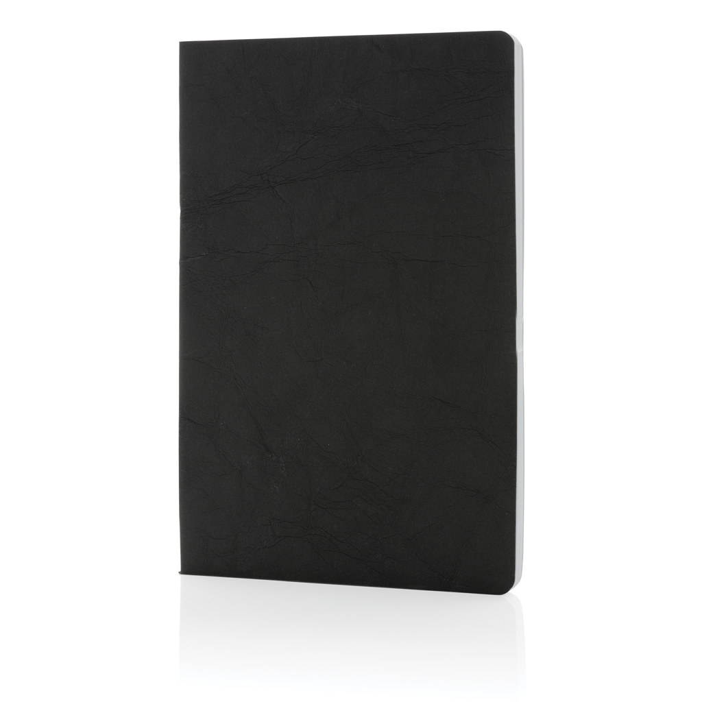 Salton A5 Notizbuch aus Kraftpapier mit 75 % Recyclinganteil (GRS) — bedruckbar