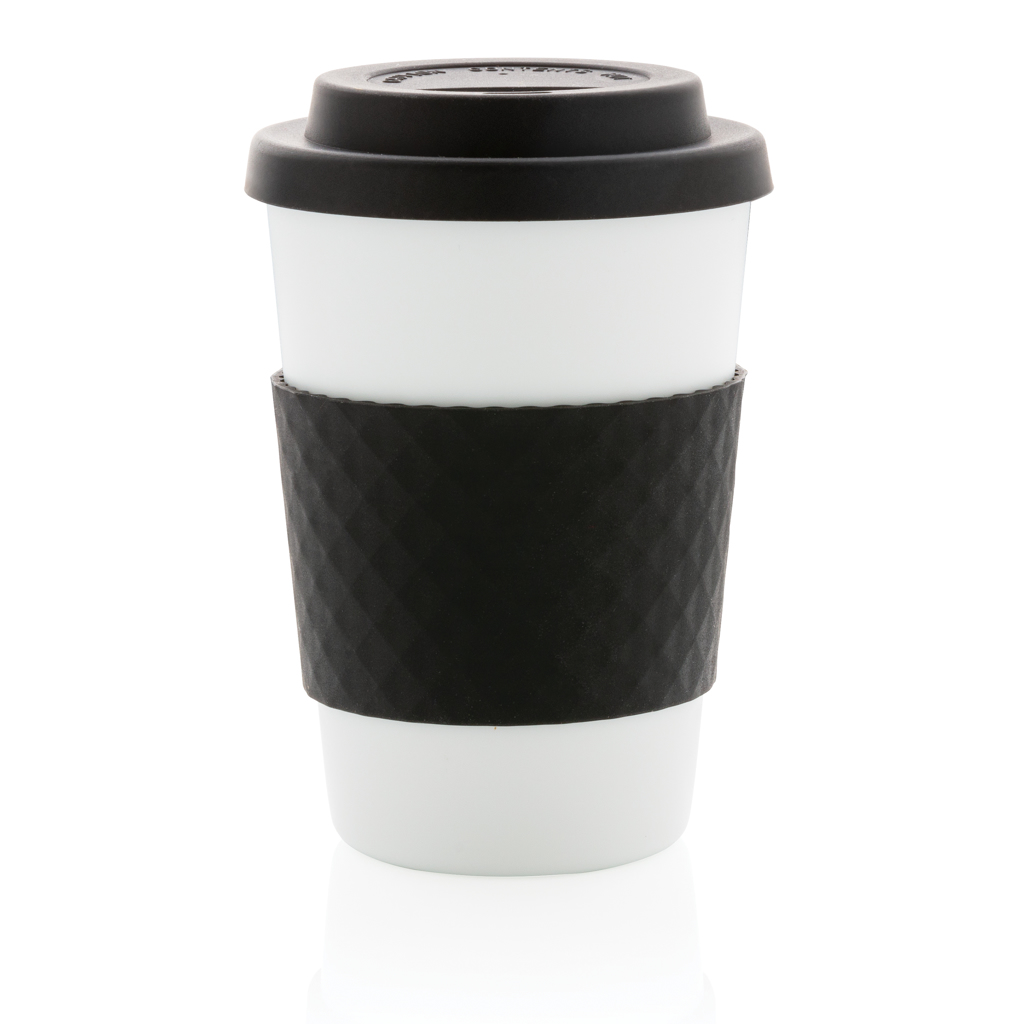 Wiederverwendbarer Kaffeebecher 270 ml mit Silikondeckel — XD Collection
