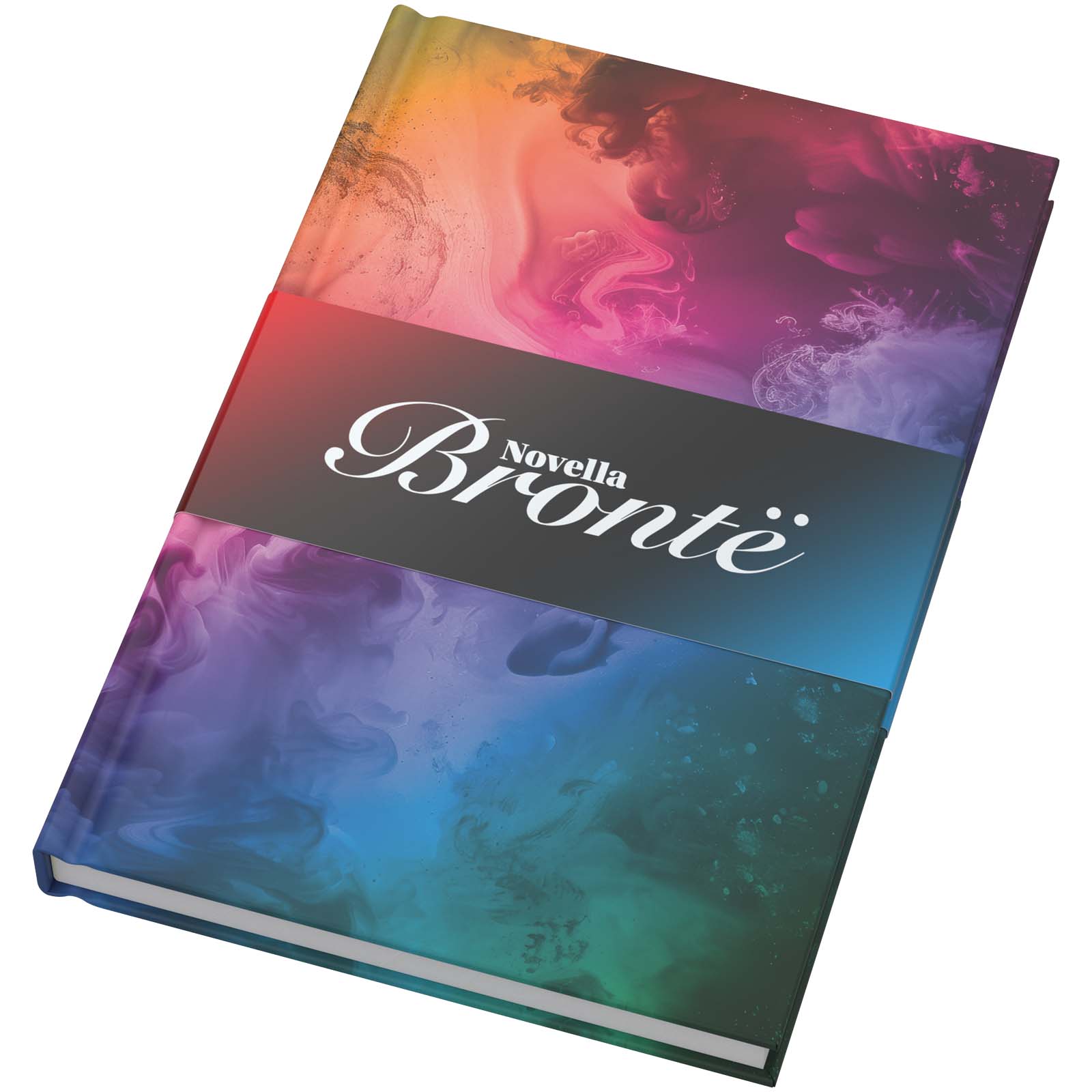 Novella Brontë A5 Hardcover Notizbuch mit mattem Finish – 100 Blatt