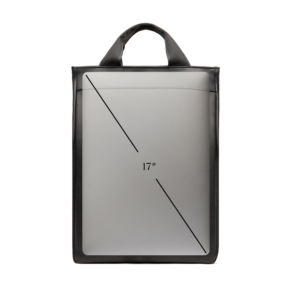 VINGA Bermond Business-Rucksack aus RCS-recyceltem PU, bedruckbar VINGA Bermond Business-Rucksack aus RCS-recyceltem PU, bedruckbar