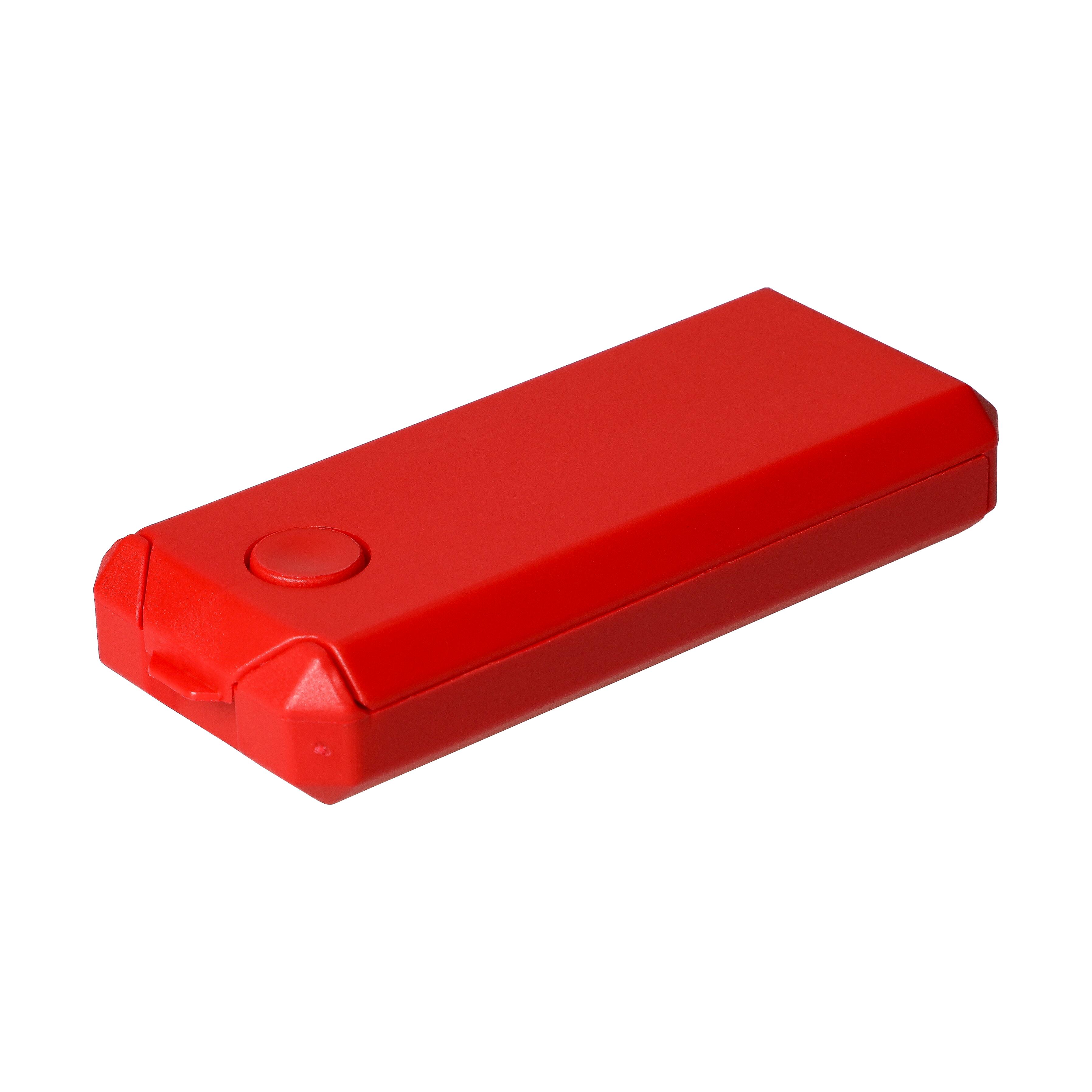 Pflasterbox "Stripe" – standard-rot Pflasterbox "Stripe" – standard-rot
