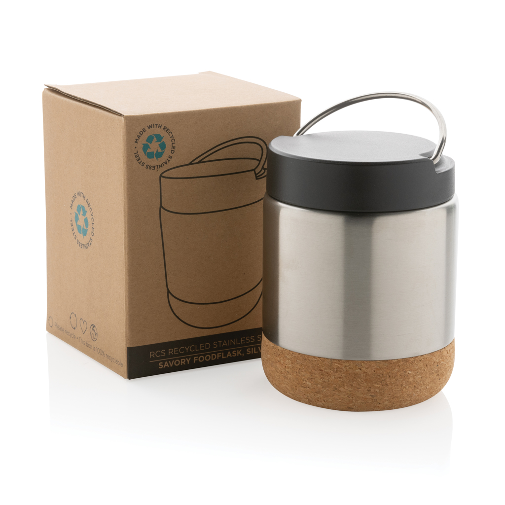 Savory Edelstahl Frischhaltebehälter 400ml RCS-zertifiziertes Werbegeschenk Savory Edelstahl Frischhaltebehälter 400ml RCS-zertifiziertes Werbegeschenk