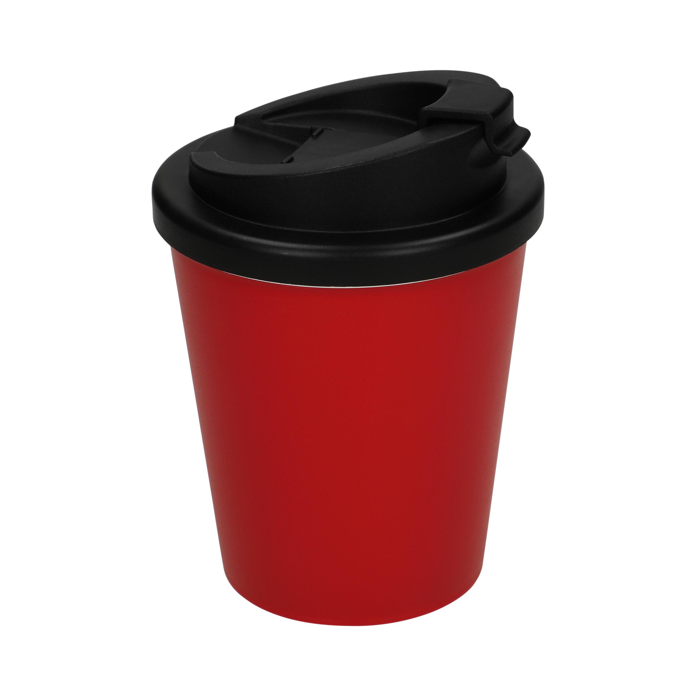 Kaffeebecher "Premium Deluxe" small – standard-rot