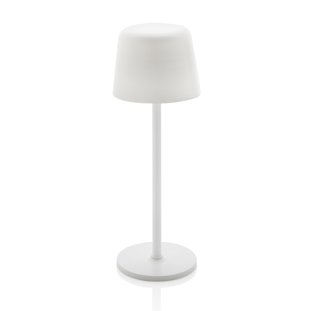 XD Collection Zenic USB-Tischleuchte aus RCS-recyceltem ABS mit Touch-Dimmer