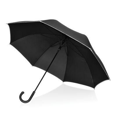 Swiss Peak OSLO 30 Zoll Auto-Open-Regenschirm mit UPF 50+ und Glasfasergestell, mit Logo bedruckbar