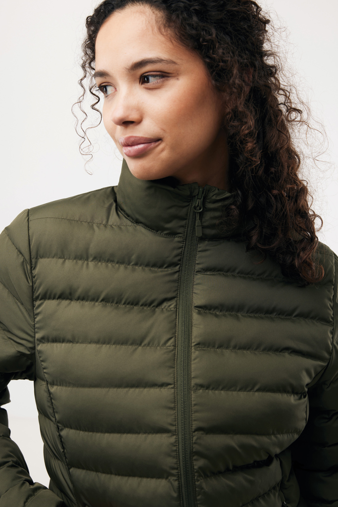 IQONIQ Maiko Damen Steppjacke aus 100% recyceltem Polyester – Werbeartikel mit Logo-Veredelung