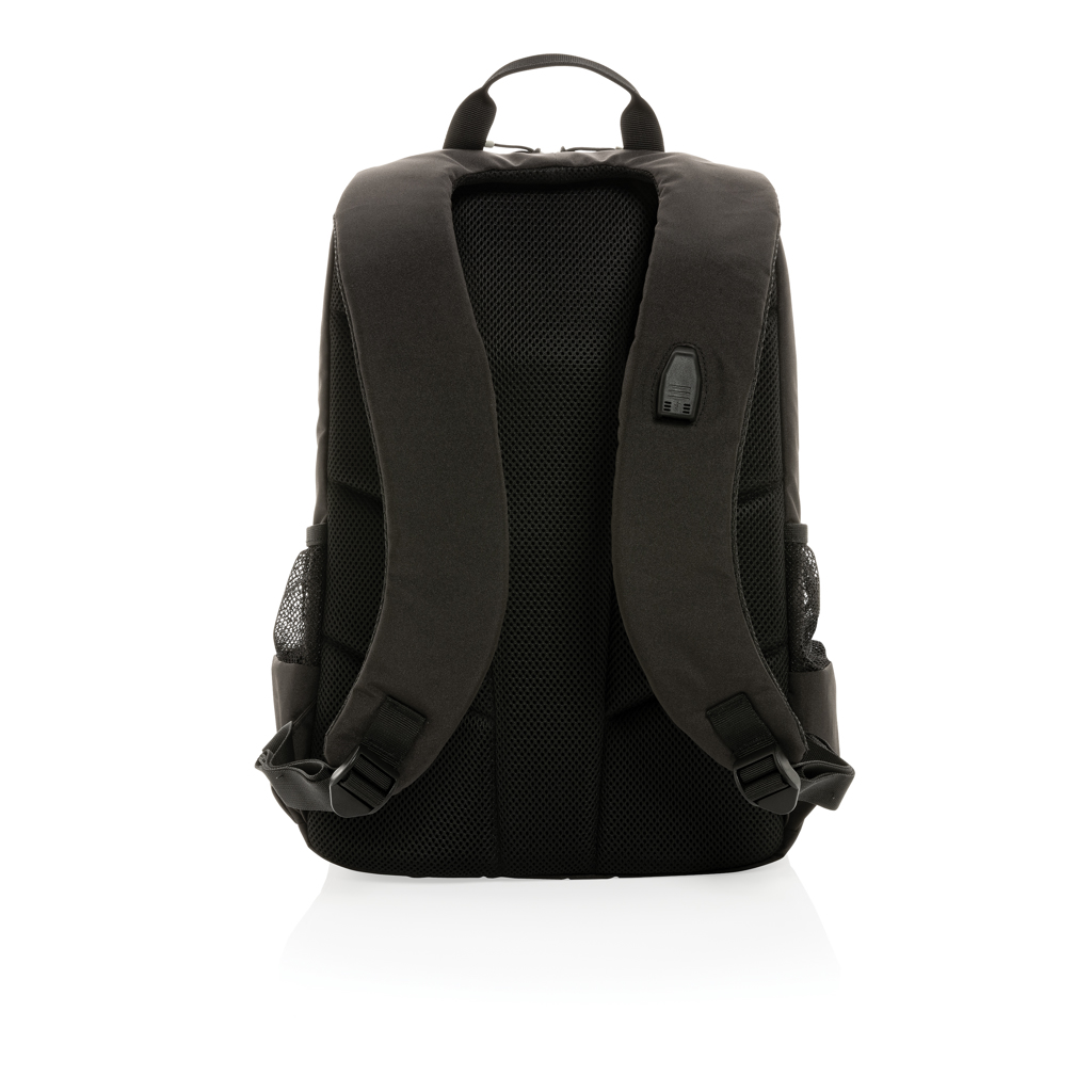 XD Xclusive Impact AWARE Lima 15,6 Zoll RFID Laptop-Rucksack aus recyceltem PET – bedruckbar XD Xclusive Impact AWARE Lima 15,6 Zoll RFID Laptop-Rucksack aus recyceltem PET – bedruckbar