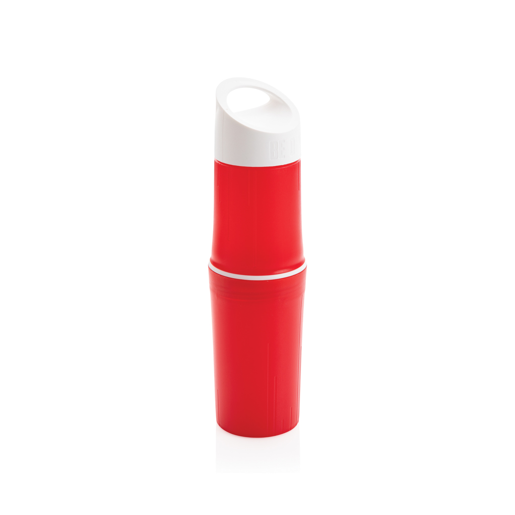 BE O Bottle Wasserflasche 500 ml aus Zuckerrohr-Bioplastik, Made in EU