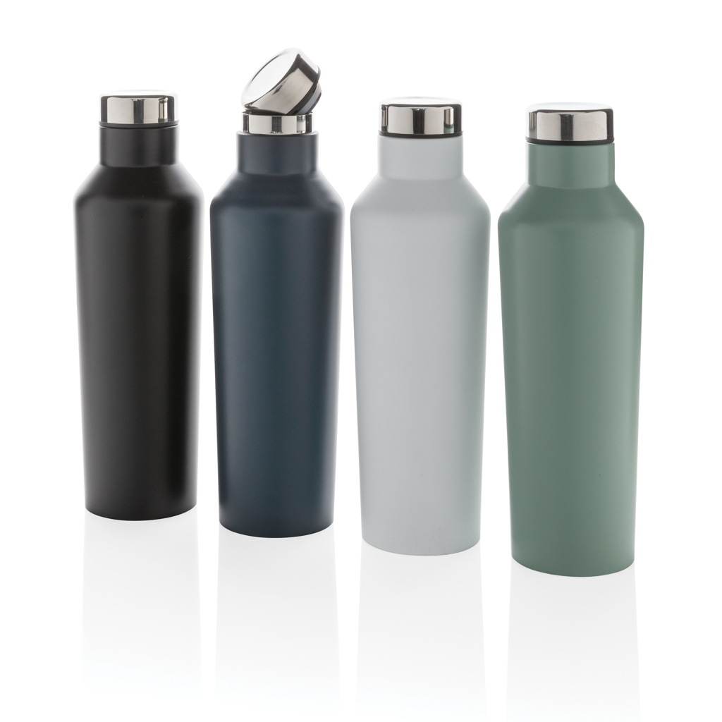 Edelstahl Vakuum-Isolierflasche 500 ml BPA-frei – schwarz