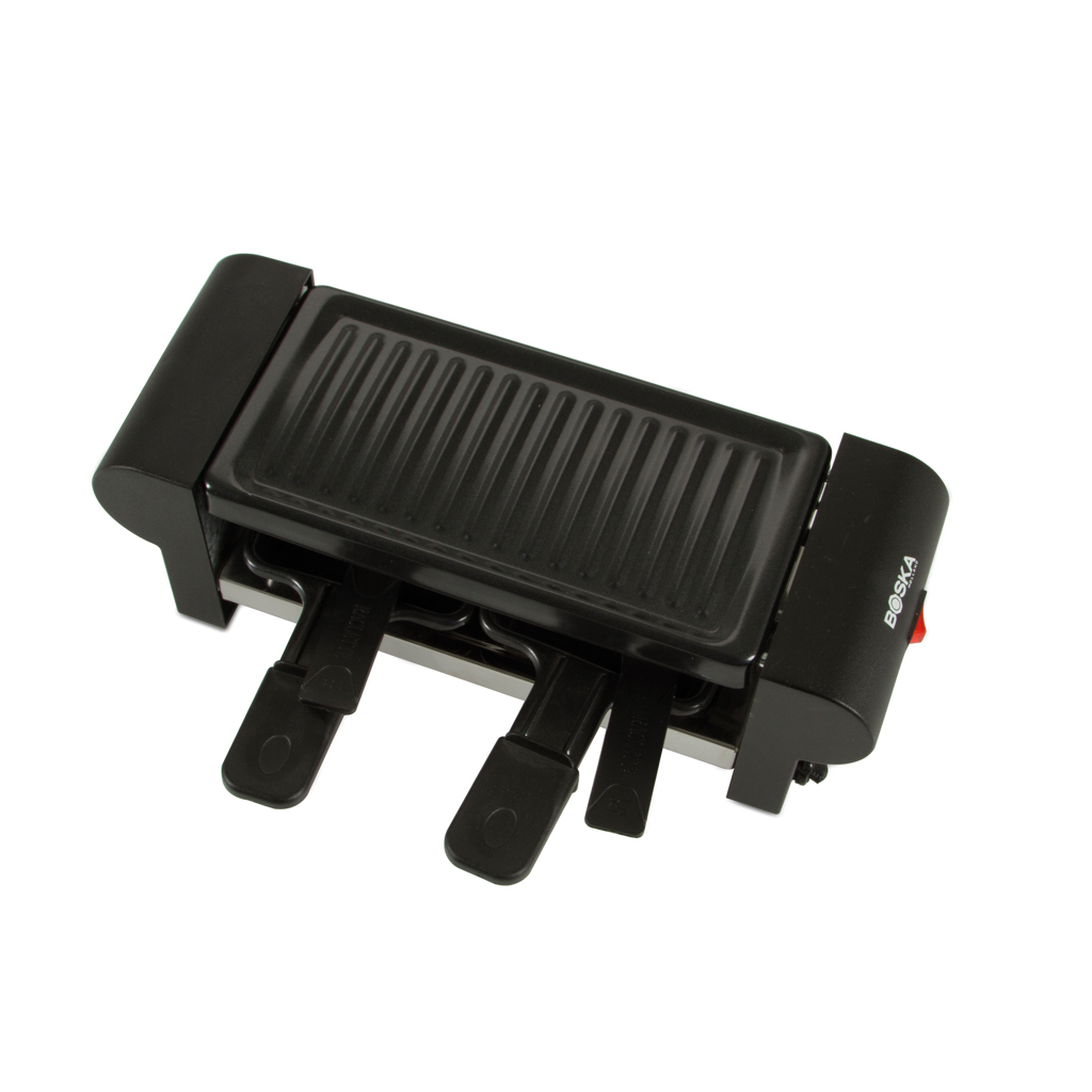 BOSKA Mini Raclette 220V Typ F für 2 Personen mit antihaftbeschichteten Pfännchen BOSKA Mini Raclette 220V Typ F für 2 Personen mit antihaftbeschichteten Pfännchen
